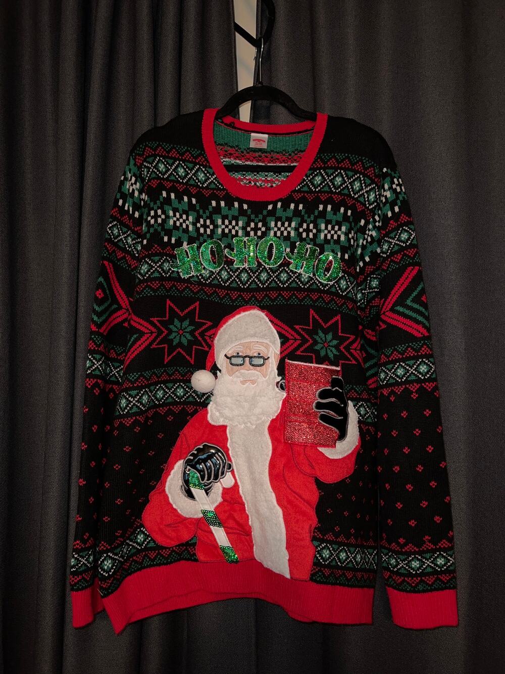 Ugly Christmas Sweater Xmas Size XL